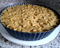 Torta de frango com palmito cremoso 