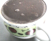 Creme de chocolate - Chocolate quente cremoso