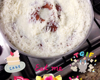 Bolo toalha felpuda chique da Neneli