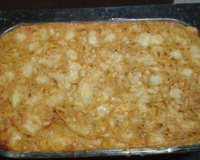 Bolo de macarrão da Maria Zanetti a moda do Burcão