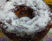 Bolo mesclado de liquidificador