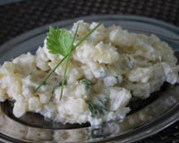 Salada simples de batata