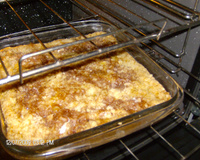 Torta de maçã crocante