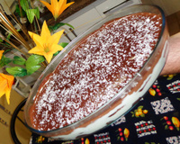 Pavê de coco trufado