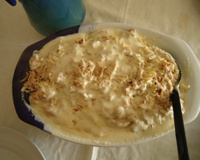 Macarrão alho e óleo com frango