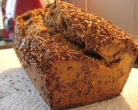 Pão de cereais fácil