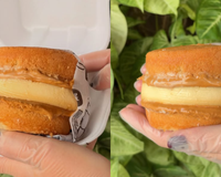 Trend do X-bolo chegou ao TudoGostoso: cake burguer mistura pudim, bolo e hambúrguer em uma sobremesa que está bombando nas redes