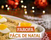 Farofa fácil de Natal