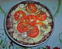 Macarrão sabor pizza
