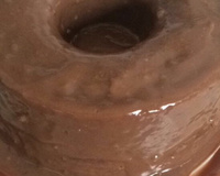 Bolo de chocolate de liqüidificador