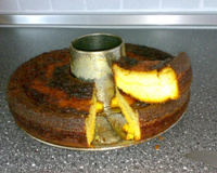 Bolo cremoso de fubá