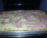 Bolo de batata com creme de leite da Aline