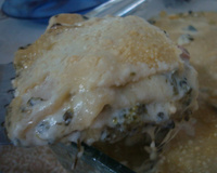 Lasanha de brócolis