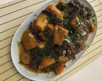 Músculo com abóbora