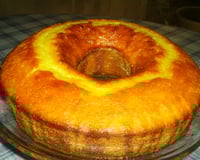 Bolo delícia de laranja