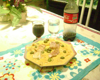 Peixe no molho branco