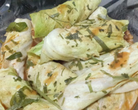 Charutinhos de repolho e soja