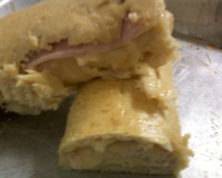 Pão caseiro com fermento em pó da Denise