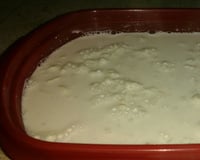 Canjica cremosa com coco