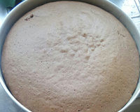 Massa de pão-de-ló para tabuleiro grande