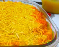 Escondidinho de requeijão com carne moída