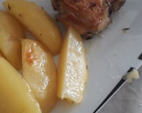 Sobrecoxa de frango assada
