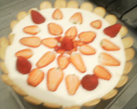 Pavê de morango tudo de bom