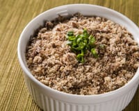 Farofa nordestina de carne seca