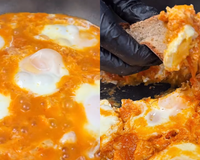 "Em restaurantes e padarias pelo mundo aí cobra-se bem caro pra fazer": receita de ovos com tomate de chef brasileiro para o café da manhã é muito melhor que o simples ovo frito de todo dia