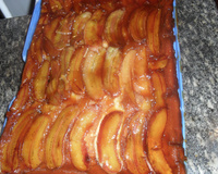 Bolo de banana caramelada