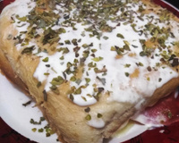 Pizza rápida de pão de forma