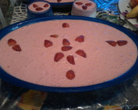 Maria-mole com creme de morango