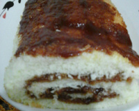 Rocambole de goiabada