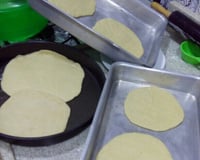 Massa do Pão Sírio - Beirute