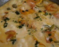 Filé de peixe ao leite de coco