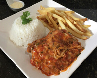 Filé à parmegiana delícia