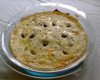 Torta cremosa de frango