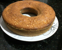 Bolo de milho de liquidificador cremoso
