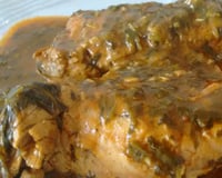 Filé mignon suíno delicioso e molhadinho na pressão