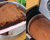 Brownie de Nescau molhadinho na airfryer com a casquinha perfeita é o doce que você vai querer no fim de semana (ou hoje mesmo!)
