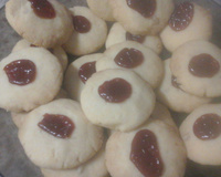 Biscoito amanteigado de goiabada