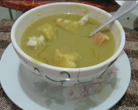 Nos dias frios, só quero essa sopa de ervilha cremosa que aprendi no TudoGostoso e que deixa tudo melhor