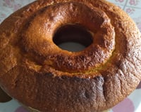 Bolo de tangerina com casca