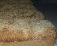 Pão farofa saboroso