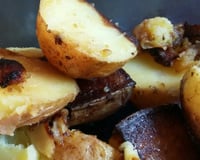 Batata na panela de pressão