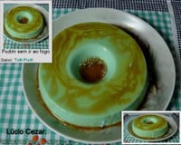 Pudim sem ir ao fogo do Lúcio Cezar