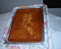 Bolo de aipim cozido tia Helena