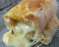 Pão caseiro com fermento em pó da Denise