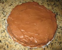Torta gelada de chocolate