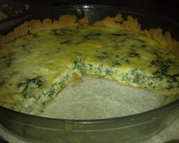 Quiche de espinafre
